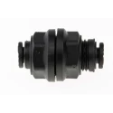 Legris Pneumatic Fitting LF3000 Series Male/Female Push In 4 mm Technical Polymer 20 bar 80°C Nickel Finish LF3000