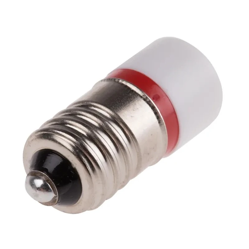 RS PRO Red Indicator Lamp Single Chip E10 Base 10 mm Diameter 205-145