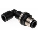 Legris Pneumatic Fitting LF3000 Series Male/Female Push-in 8mm Nickel Finish 20 bar 80°C LF3000