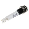RS PRO Green, Red Panel Mount Indicator 12V DC 20mA Solder Tab Termination Prominent Bezel 205-842