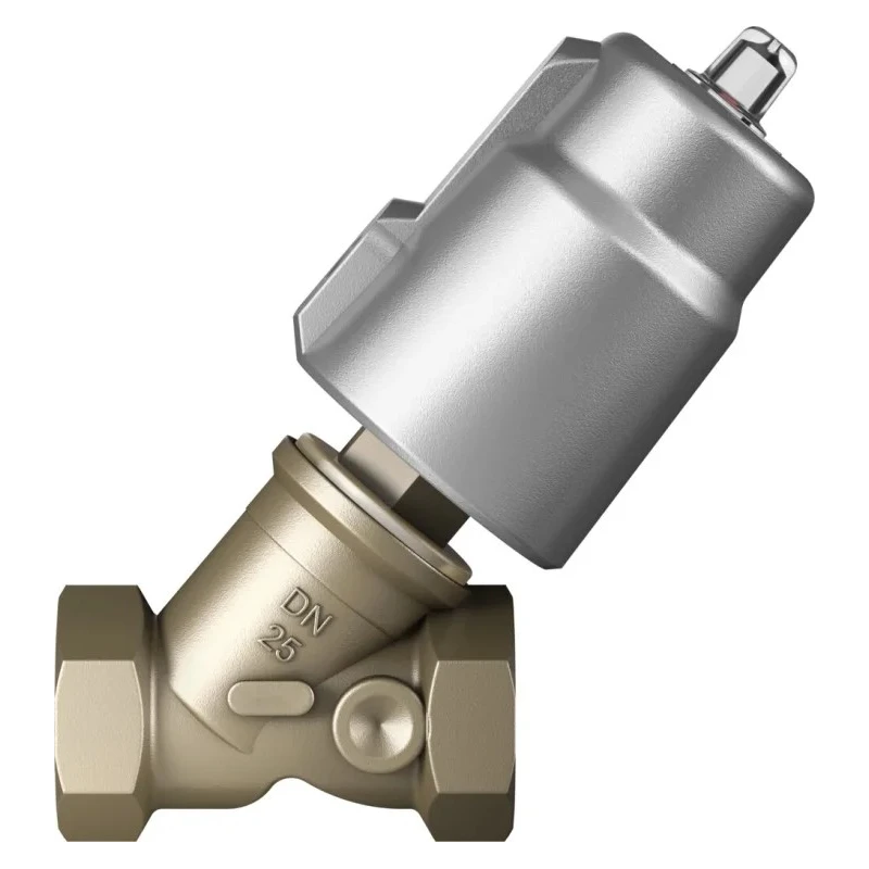 Festo Angle Seat Pneumatic Actuated Valve 10 bar G Female 1/8 in VZXF-L-M22C-M-B-G112-350-M1-H3ALT-80-8