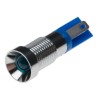 RS PRO Blue Panel Mount Indicator, 2V DC, 20mA, Solder Tab Termination, Recessed Bezel 206-104