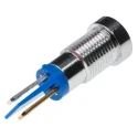 RS PRO Blue Panel Mount Indicator, 2V DC, 20mA, Solder Tab Termination, Recessed Bezel 206-104