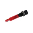 RS PRO Red Panel Mount Indicator 24V dc 20mA Solder Tab Termination Recessed Mount 206-312