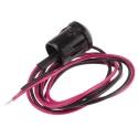 RS PRO Green Panel Mount Indicator 2V DC 20mA Lead Wire Termination Prominent Bezel 206-514