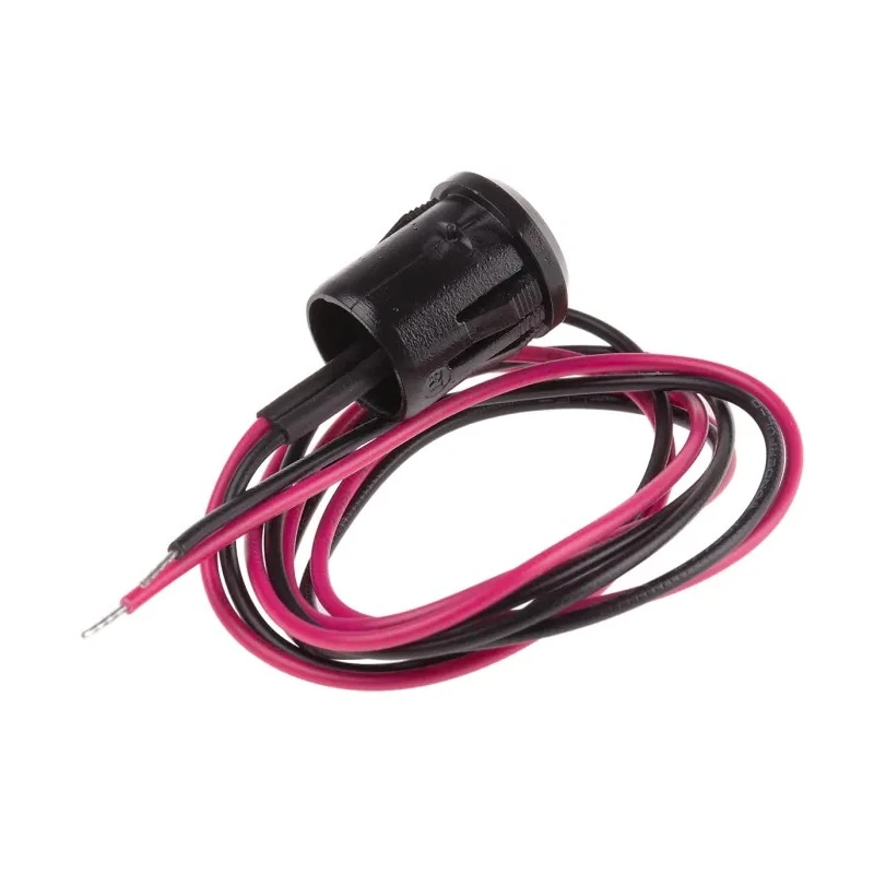 RS PRO Green Panel Mount Indicator 2V DC 20mA Lead Wire Termination Prominent Bezel 206-514