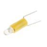 RS PRO Yellow Indicator Lamp Single Chip 12 V AC/DC, 4.25 mm Diameter 205-779