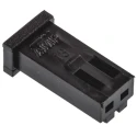 TE Connectivity AMPMODU MOD II Female Connector Housing 2.54 mm Pitch 2 Way 1 Row Straight 280358