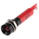 RS PRO Red Panel Mount Indicator 24V ac 20mA Solder Tab Termination Recessed 206-980
