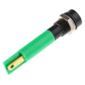 RS PRO Green Panel Mount Indicator 110V AC 6mA Solder Tab Termination IP40 Recessed 207-107
