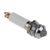 RS PRO Green, Yellow, Red Panel Mount Indicator 12V DC 20mA Solder Tab Termination Prominent Silver Bezel 207-387