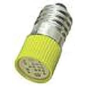 RS PRO Yellow Indicator Lamp Multichip, 12V Voltage, E10 Base, 10 mm Diameter 206-564