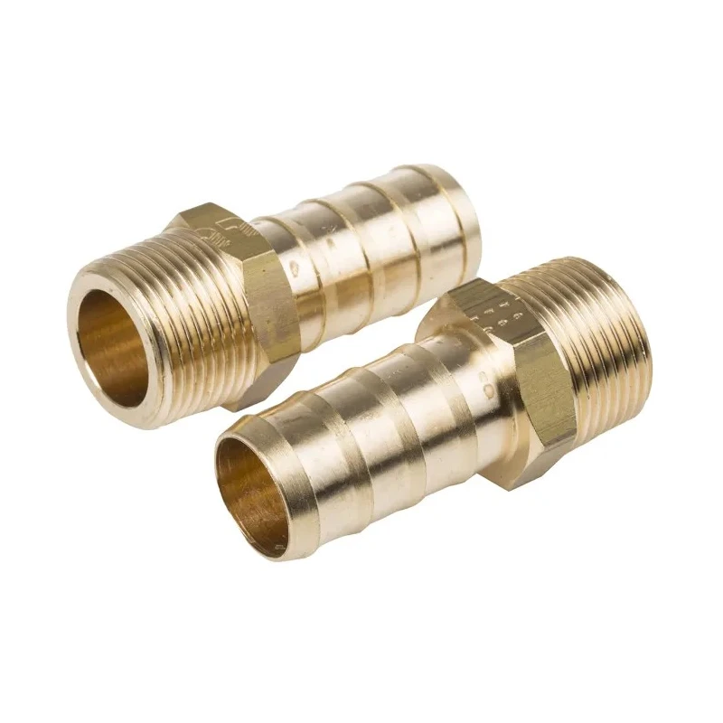 Legris Pneumatic Fitting Brass Pipe Threaded Adapter Male BSPT 3/4 in to Male 0123 19 27