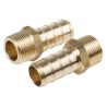 Legris Pneumatic Fitting Brass Pipe Threaded Adapter Male BSPT 3/4 in to Male 0123 19 27