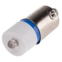RS PRO Blue Indicator Lamp Single Chip LED, 130V AC, BA9 Base, 10 mm Diameter 206-946