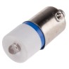 RS PRO Blue Indicator Lamp Single Chip LED, 130V AC, BA9 Base, 10 mm Diameter 206-946