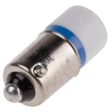 RS PRO Blue Indicator Lamp Single Chip LED, 130V AC, BA9 Base, 10 mm Diameter 206-946