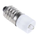 RS PRO White Indicator Lamp Single Chip, E10 Base, 10 mm Diameter 207-523