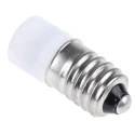 RS PRO White Indicator Lamp Single Chip, E10 Base, 10 mm Diameter 207-523