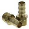 Legris Brass Pneumatic Fitting Threaded Adapter Male BSPT 3/8 in to Male 0123 10 17