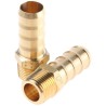 Legris Pneumatic Brass Pipe Fitting Threaded Adapter Male BSPT 3/8 in to Male 0123 13 17