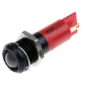 RS PRO Red Panel Mount Indicator 12V 20mA Solder Tab Termination IP67 Prominent Bezel 207-618