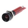 RS PRO Red Panel Mount Indicator, 24V dc, 20mA, Solder Tab Termination, Recessed 207-668