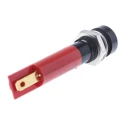 RS PRO Red Panel Mount Indicator, 24V dc, 20mA, Solder Tab Termination, Recessed 207-668