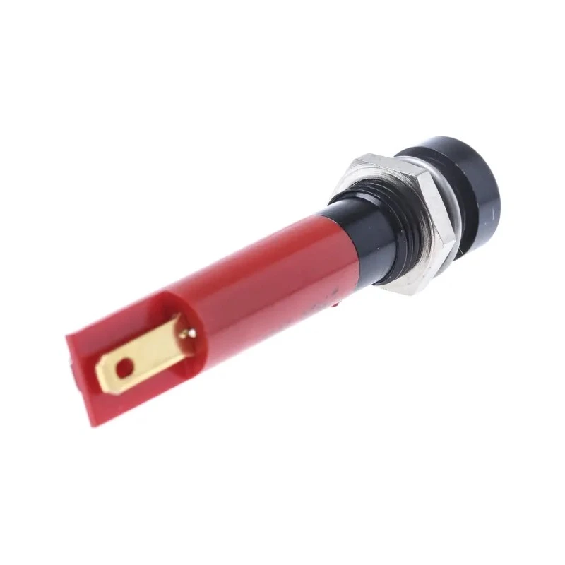 RS PRO Red Panel Mount Indicator, 24V dc, 20mA, Solder Tab Termination, Recessed 207-668