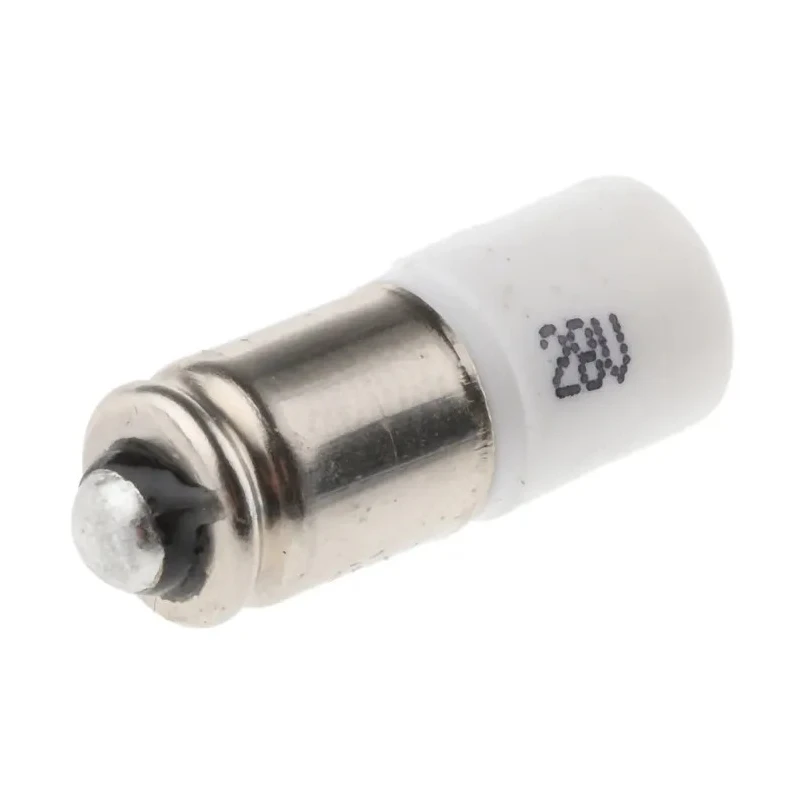 RS PRO White Indicator Lamp Single Chip 28 V AC/DC Midget Groove Base 6 mm Diameter 207-141