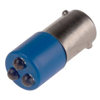 RS PRO Blue Panel Mount Indicator 24 V ac 24V dc LED Cluster Indicator 25mm Length 207-220