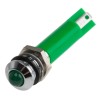 RS PRO Green Panel Mount Indicator 12V DC 17mA Solder Tab Termination IP67 Prominent Bezel 208-087