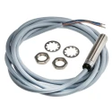RS PRO Threaded Barrel Inductive Proximity Sensor, M12 x 1, PNP Output, 30 V DC, 3 mm Detection, IP68, Stainless 208-184