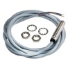 RS PRO Threaded Barrel Inductive Proximity Sensor, M12 x 1, PNP Output, 30 V DC, 3 mm Detection, IP68, Stainless 208-184