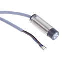 RS PRO Threaded Barrel Inductive Proximity Sensor M18 x 1 12 mm Detection PNP Output 30 V DC 200mA 208-207