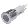 RS PRO White Panel Mount Indicator 24V AC/DC, 20mA, Solder Tab Termination, Flush Bezel 208-295