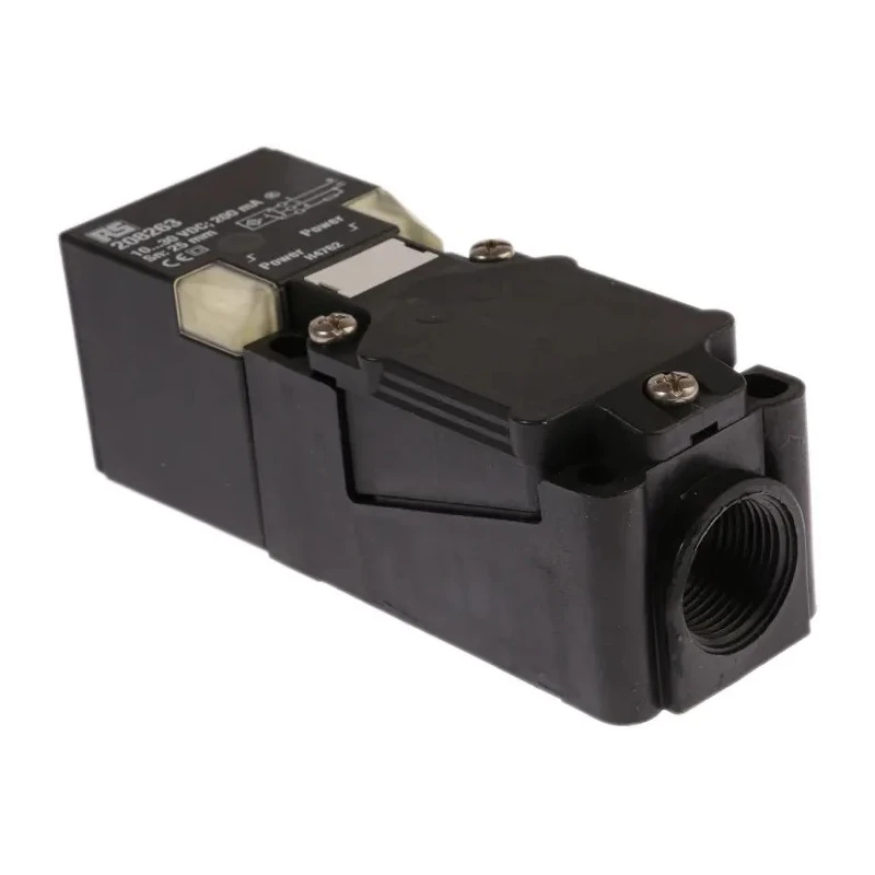 RS PRO Block Inductive Proximity Sensor M12 Thread, PNP Output, 30 V DC, 25 mm Detection Range 208-263
