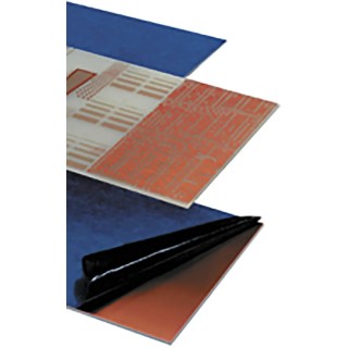 Fortex 2 Copper Clad Board Epoxy Glass Fabric Laminate 35μm Copper Thickness 160mm Thickness 233.4mm Length 03-5153-1