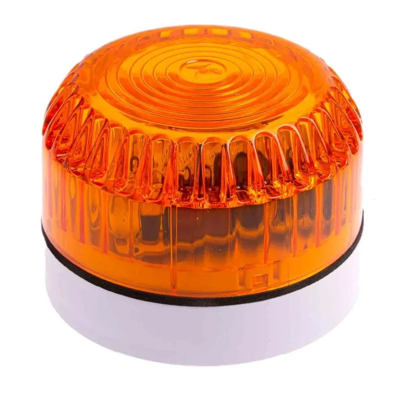 Eaton Fulleon Solex Series Amber Beacon 60V DC Flashing Surface Mount Xenon Bulb IP54 531026FULL-0979