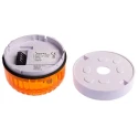 Eaton Fulleon Solex Series Amber Beacon 60V DC Flashing Surface Mount Xenon Bulb IP54 531026FULL-0979