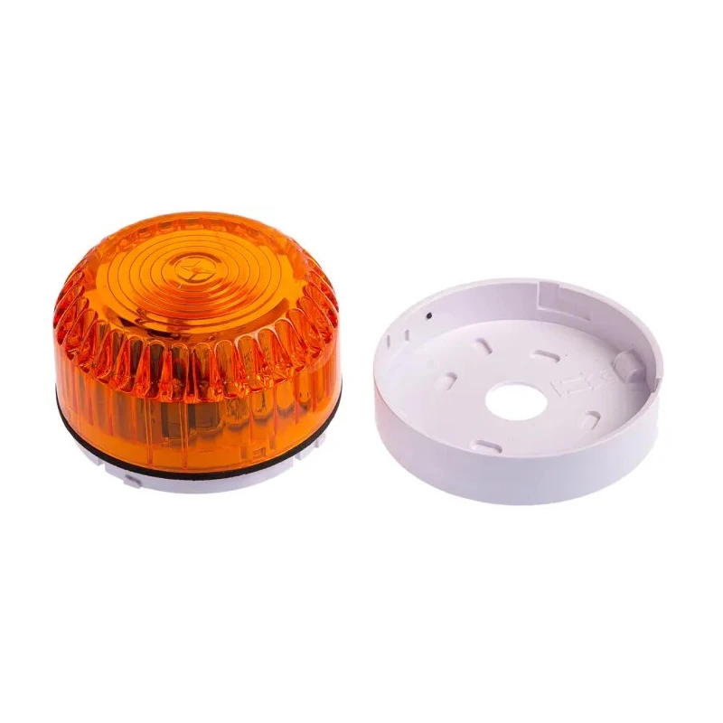 Eaton Fulleon Solex Series Amber Beacon 60V DC Flashing Surface Mount Xenon Bulb IP54 531026FULL-0979
