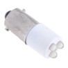 RS PRO White Panel Mount Indicator 130V AC 5mA 25mm Length 25 x 10 mm Mount Hole Size 208-841
