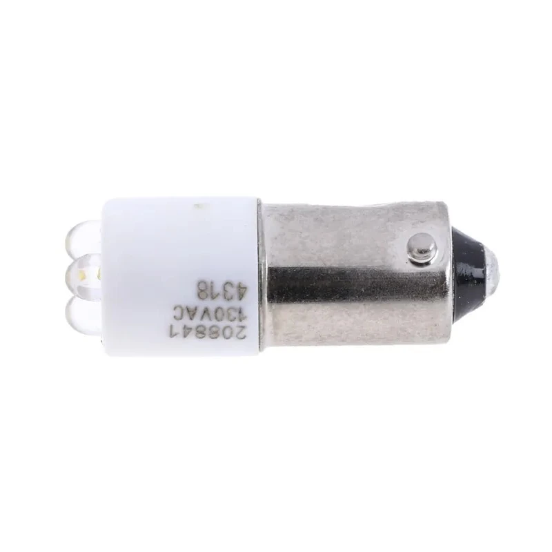 RS PRO White Panel Mount Indicator 130V AC 5mA 25mm Length 25 x 10 mm Mount Hole Size 208-841