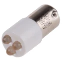 RS PRO White Panel Mount Indicator, 230V ac, 3mA 208-857