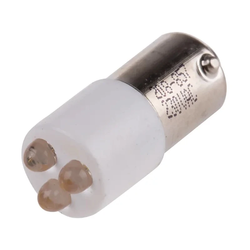 RS PRO White Panel Mount Indicator, 230V ac, 3mA 208-857