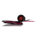 RS PRO Red Panel Mount Indicator 12V DC 20mA Lead Wire Termination Prominent Bezel 209-119