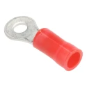 TE Connectivity PLASTI-GRIP Insulated Ring Terminal 2.84 mm Stud Size 22 AWG to 16 AWG Wire Size Red 34143