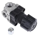 SMC Pneumatic Regulator, G 1/4 Outlet Size, Minimum Operating Pressure 0.05 MPa, Maximum Operating Temperature 60°C ARX20