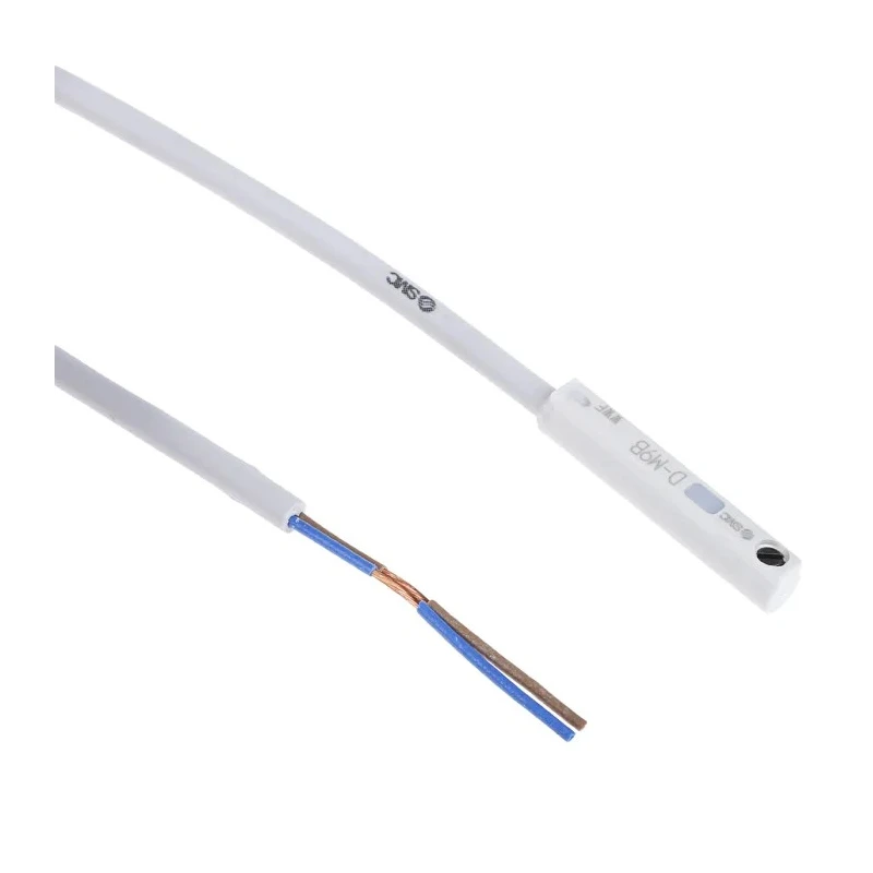SMC 2-Wire Open End Cable Solid State Pneumatic Switch 24V DC LED Indicator D-M9BL