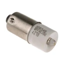 RS PRO White Indicator Lamp Single Chip LED, 48 V AC/DC, BA9 Base, 10 mm Diameter 209-349